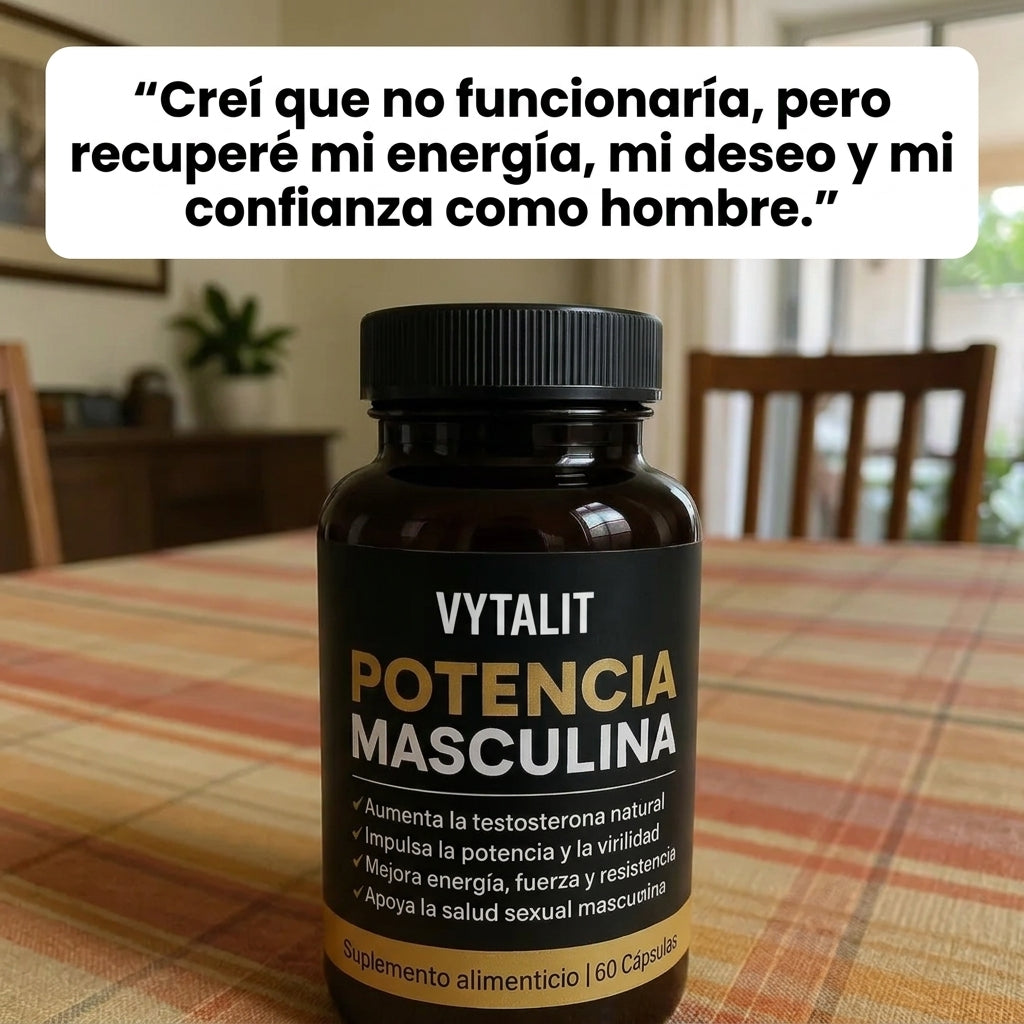 Cápsulas "Potencia Masculina"