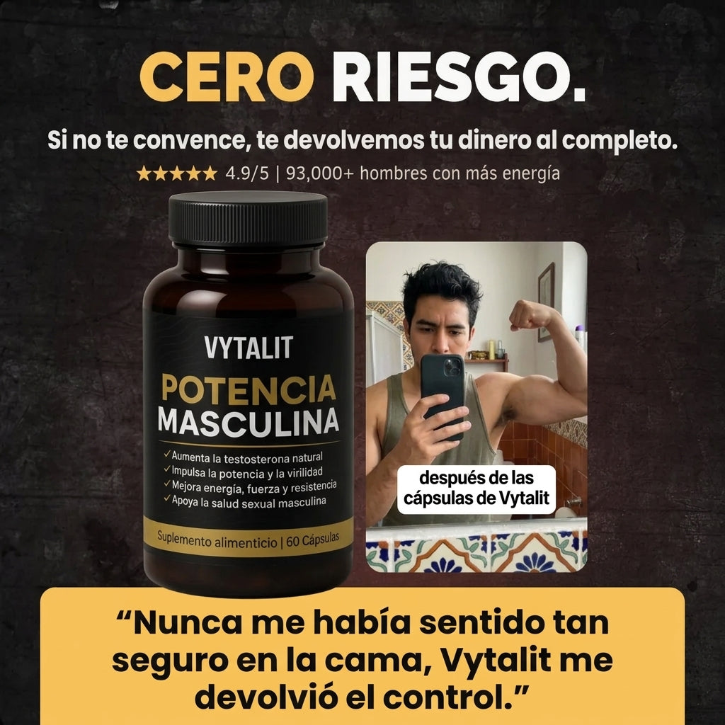 Cápsulas "Potencia Masculina"