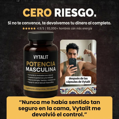 Cápsulas "Potencia Masculina"